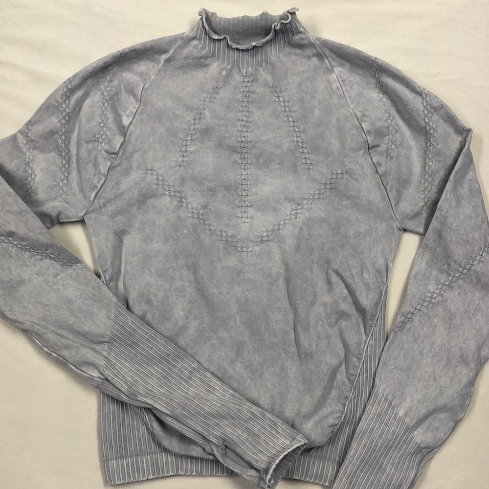 NWOT Free People Good Karma Hi-Neck Layer - Picture 8 of 11